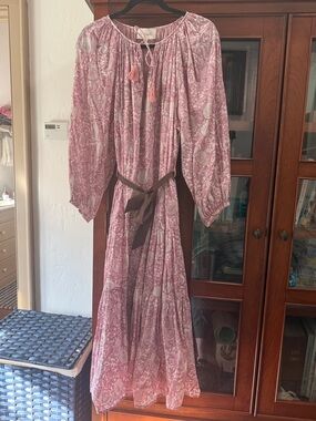 Cleobella Pink Floral BoHo Dress